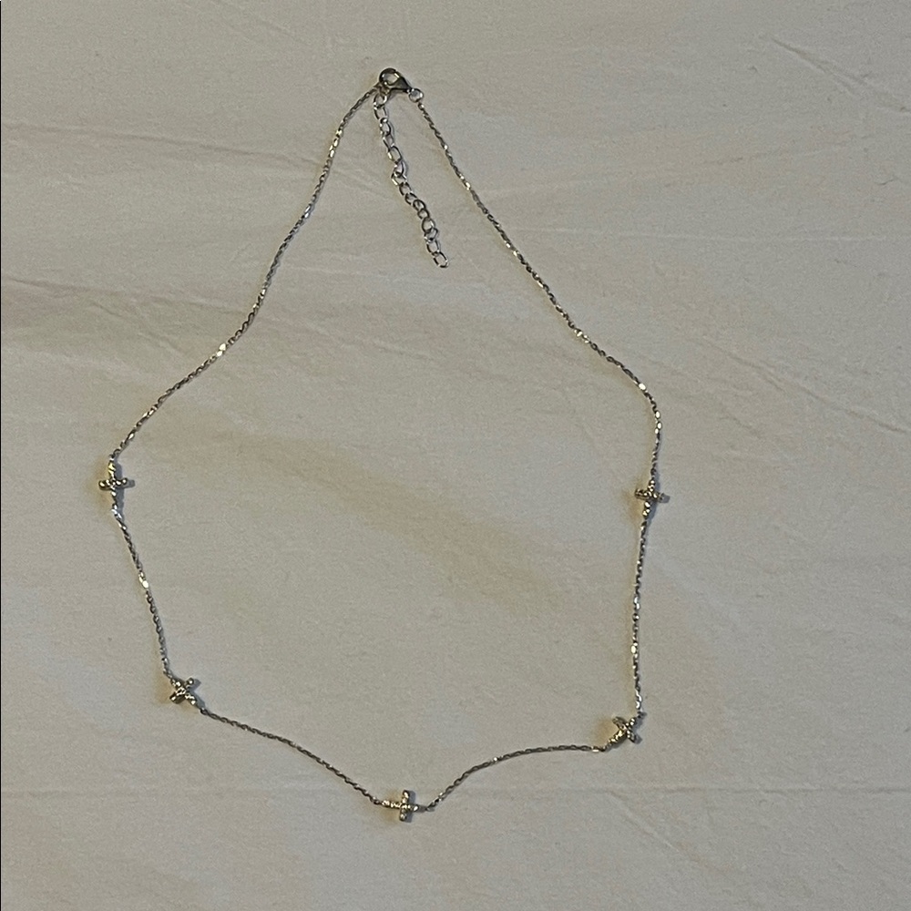 Delicate Silver Cross Necklace - Lightweight Women’s Jewelry
